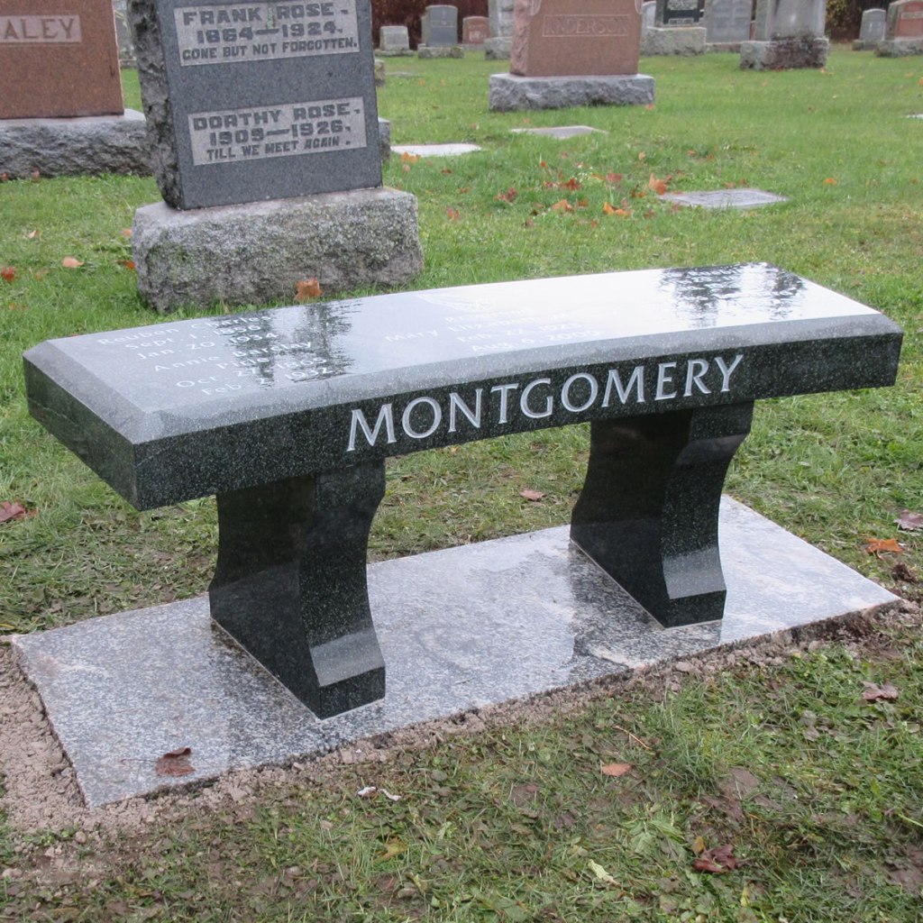 View memorial benches