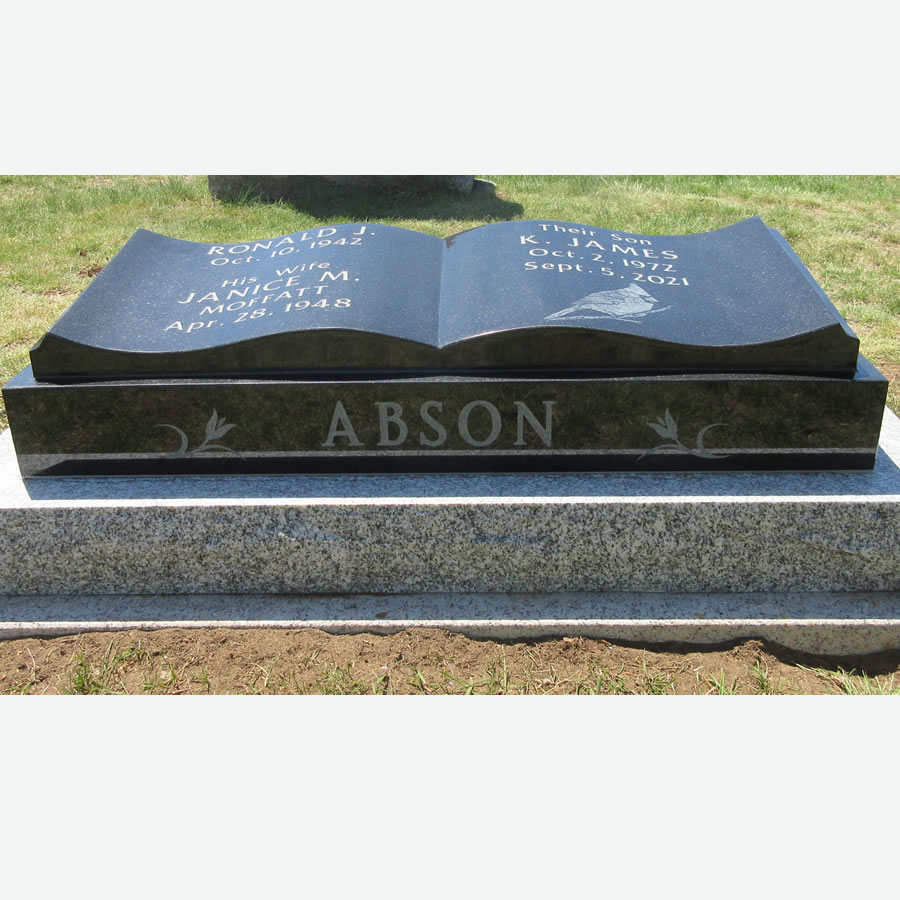 Click to see open book markers